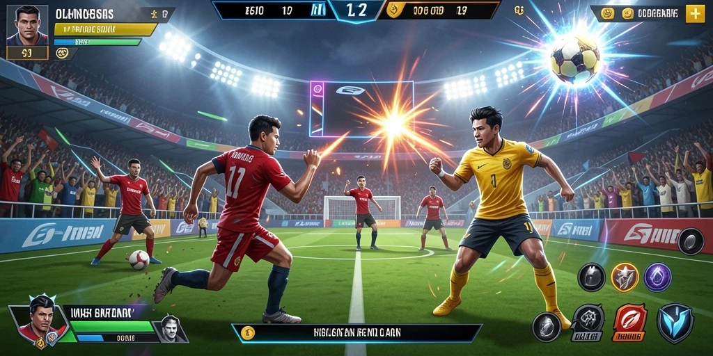 Tangkapan layar ketiga memperlihatkan mode multiplayer yang seru.