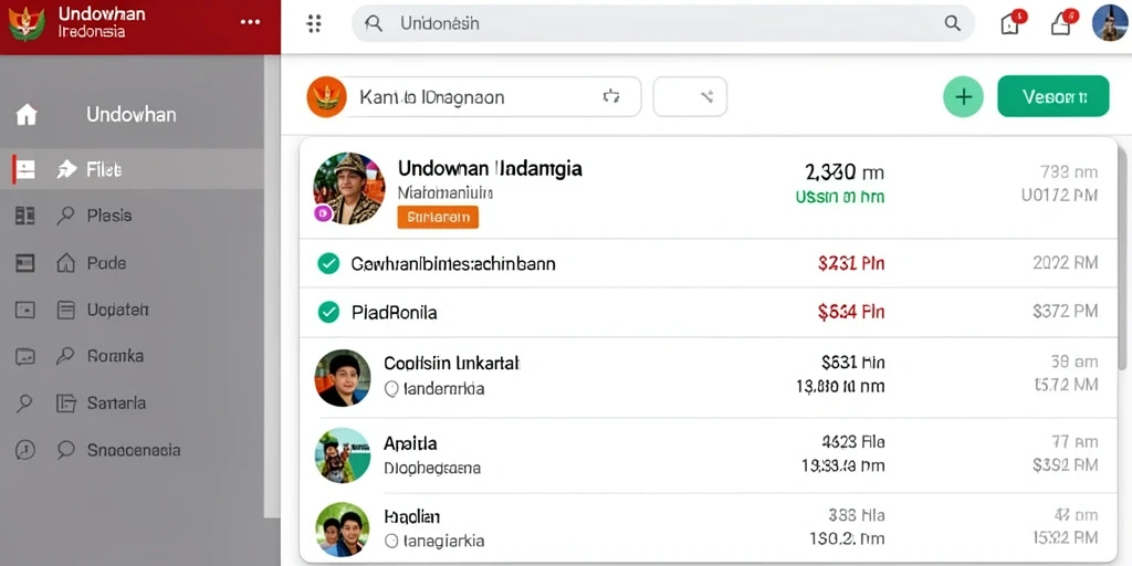 Antarmuka yang ramah pengguna dan mudah dinavigasi.