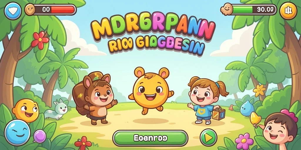 Ilustrasi level baru yang penuh tantangan dan keseruan.