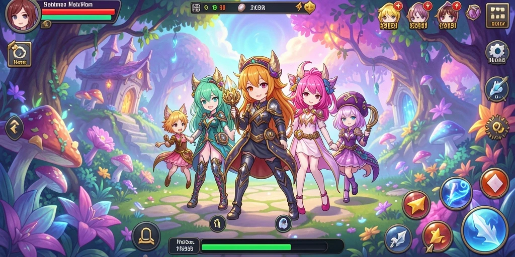 Screen gameplay yang seru dan menegangkan.