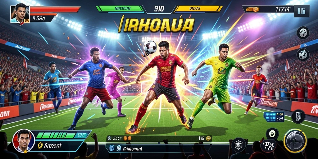 Interaksi antar pemain yang seru dan kompetitif.